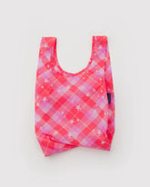 Baby Baggu - Pink Star Plaid
