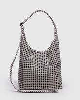 Large Nylon Sling - Black & White Gingham