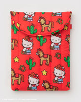 Puffy Laptop Sleeve 16" - Hello Kitty Western