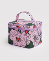 Large Cosmetic Case - Pink Poppy