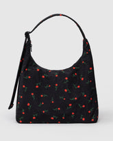 Nylon Shoulder Bag - Painted Wildflower