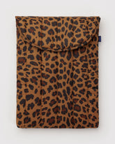 Puffy Laptop Sleeve 16" - Leopard