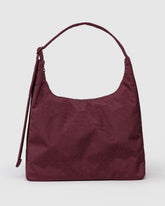 Nylon Shoulder Bag - Mahogany