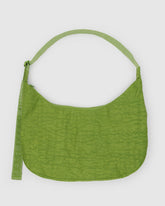 Large Nylon Crescent Bag - Green Juice
