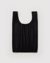 Pleated Baggu - Black