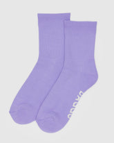Ribbed Sock - Wisteria