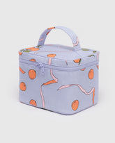 Large Cosmetic Case - Apricots & Ribbons