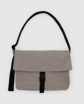 Nylon Messenger Bag - Dove