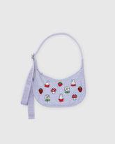 Small Nylon Crescent Bag - Embroidered Miffy
