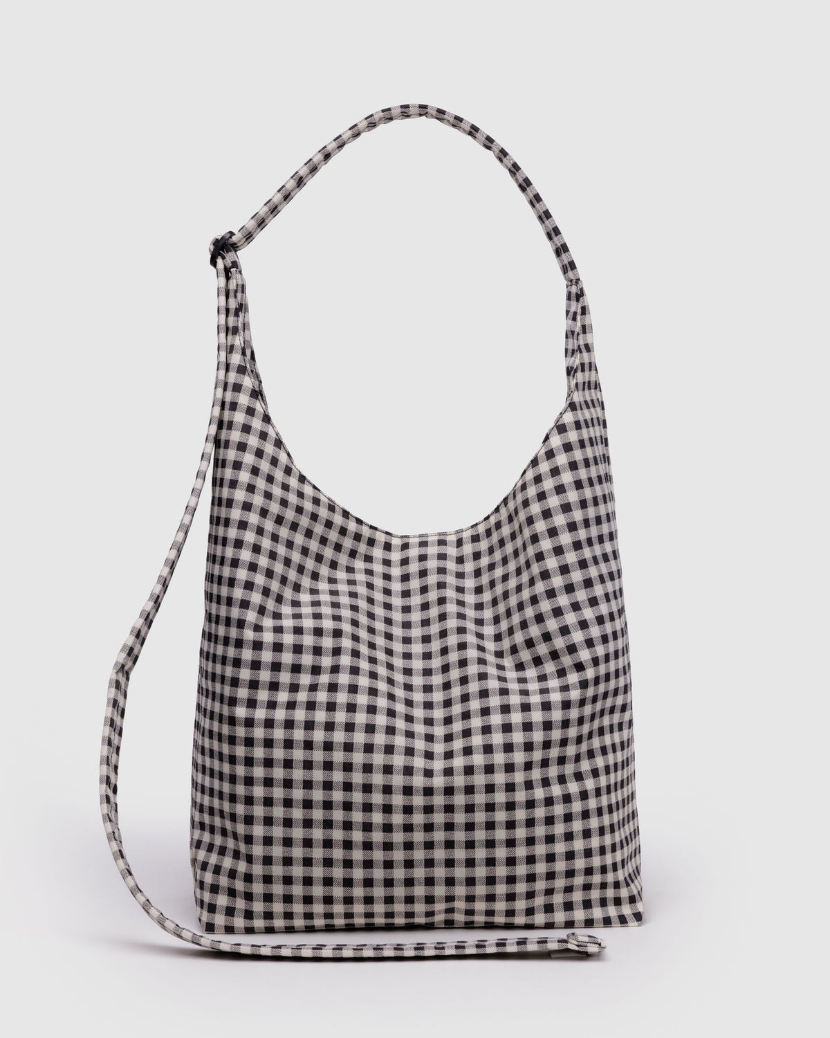 Large Nylon Sling - Black & White Gingham