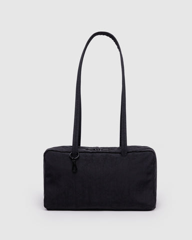 Nylon Bowler Bag - Black