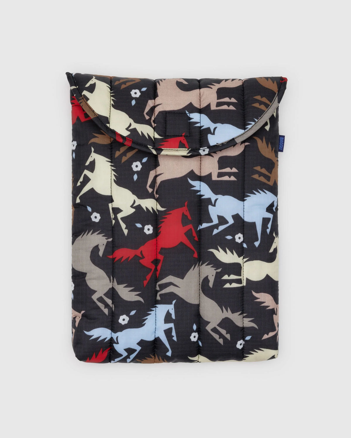 Puffy Laptop Sleeve 13"/14" - Horse Cut Outs