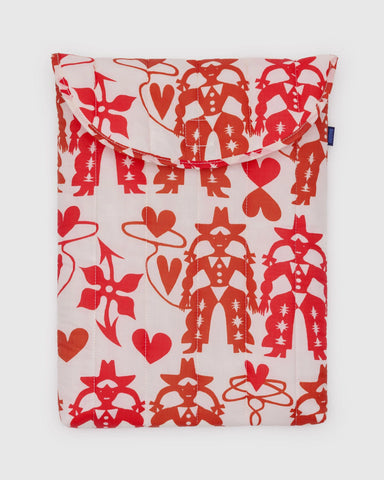 Puffy Laptop Sleeve 16" - Cowgirl