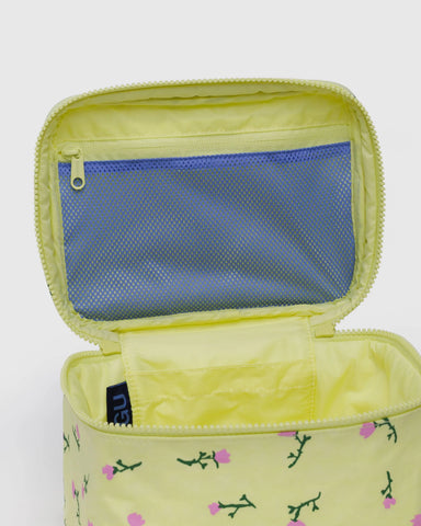 Large Cosmetic Case - Painted Wildflower