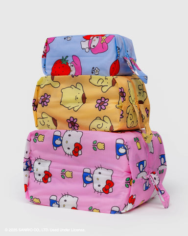 3D Zip Set - Hello Kitty and Friends Florals