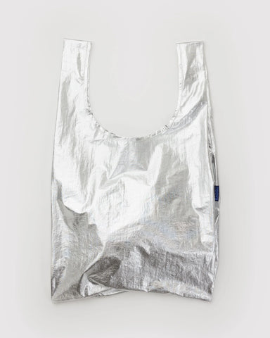 Standard Baggu - Chrome Metallic