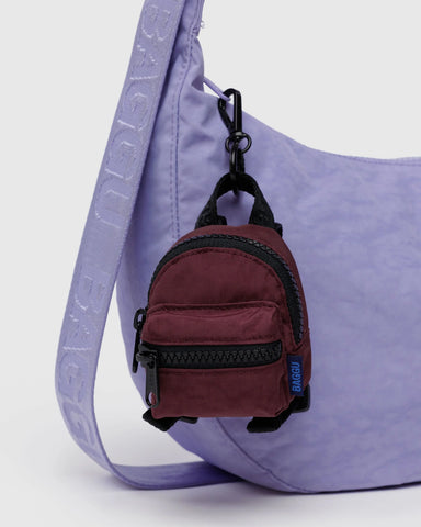 Backpack Charm - Mahogany