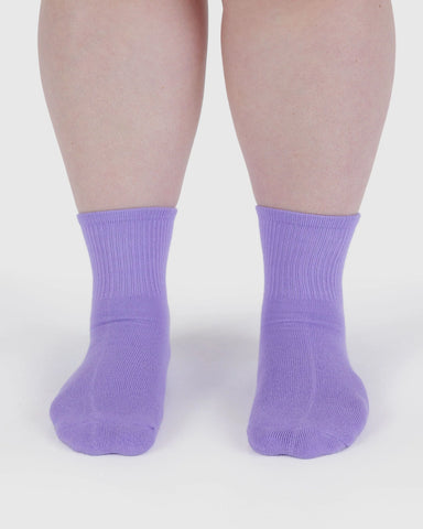 Ribbed Sock - Wisteria