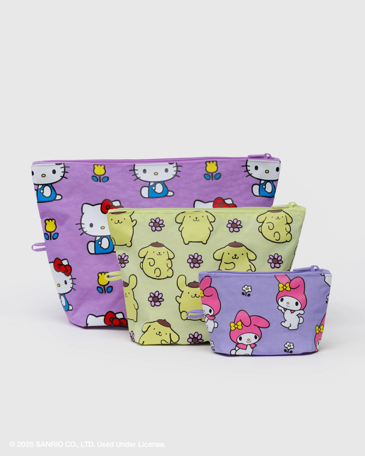 Go Pouch Set - Hello Kitty and Friends Florals