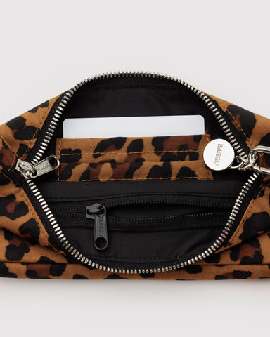Nylon Pochette - Leopard