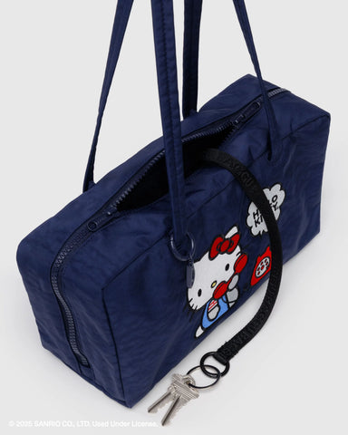 Nylon Bowler Bag - Embroidered Hello Kitty Phone