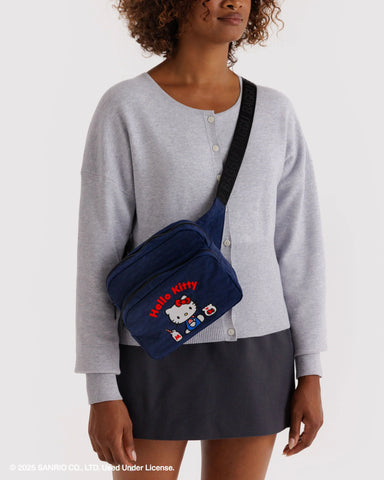 Fanny Pack - Embroidered Hello Kitty Milkshake