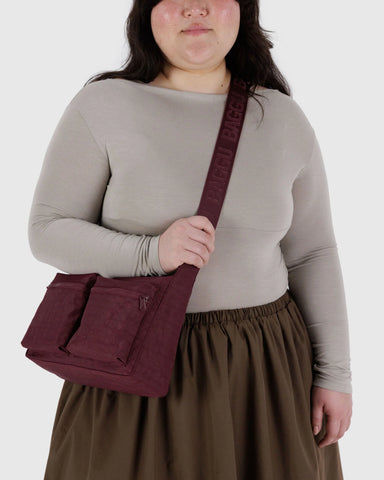 Medium Cargo Crossbody - Mahogany