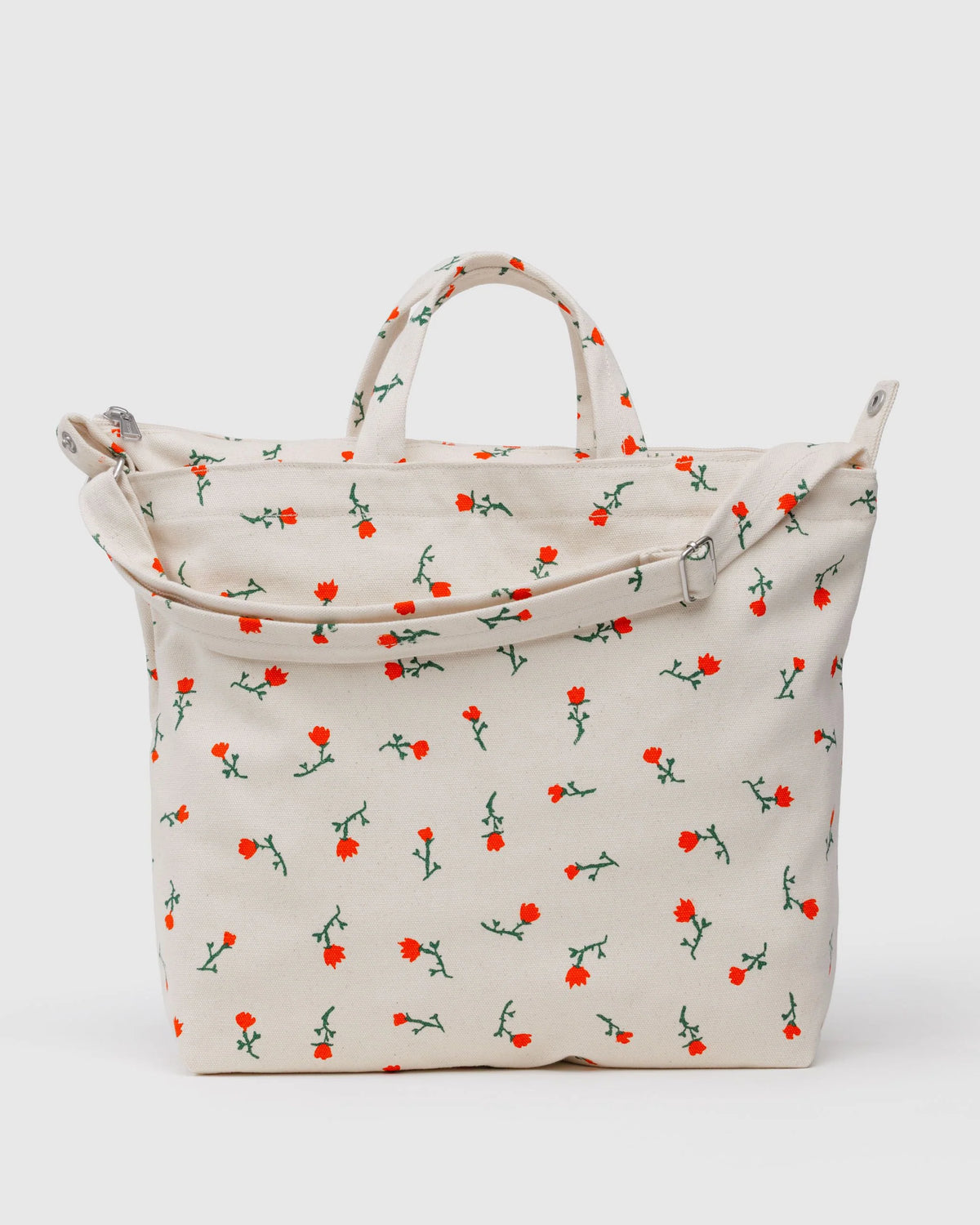 Horizontal Zip Duck Bag - Painted Wildflower