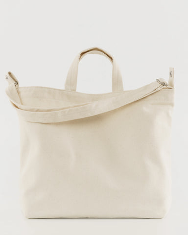 Horizontal Duck Bag - Natural Canvas