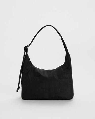Mini Nylon Shoulder Bag - Black Key Leash