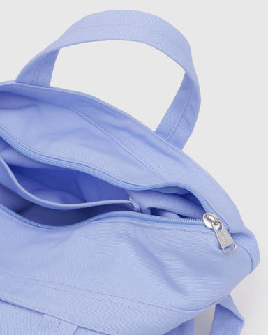 Horizontal Zip Duck Bag - French Blue