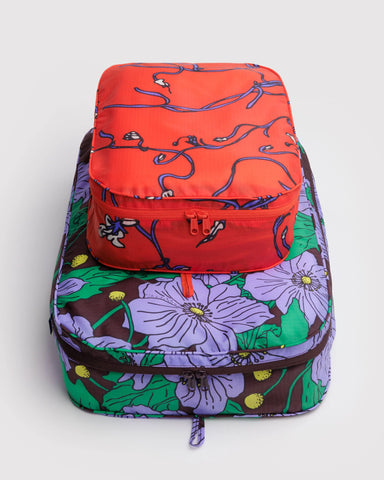 Large Packing Cube Set - Poppy Mix