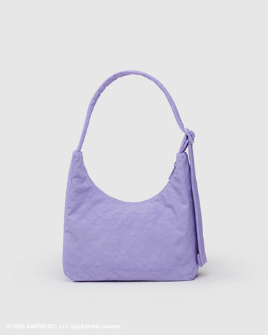 Mini Nylon Shoulder Bag - Embroidered Hello Kitty & My Melody