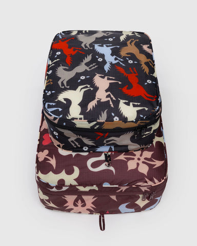 Large Packing Cube Set - Western Cut Outs