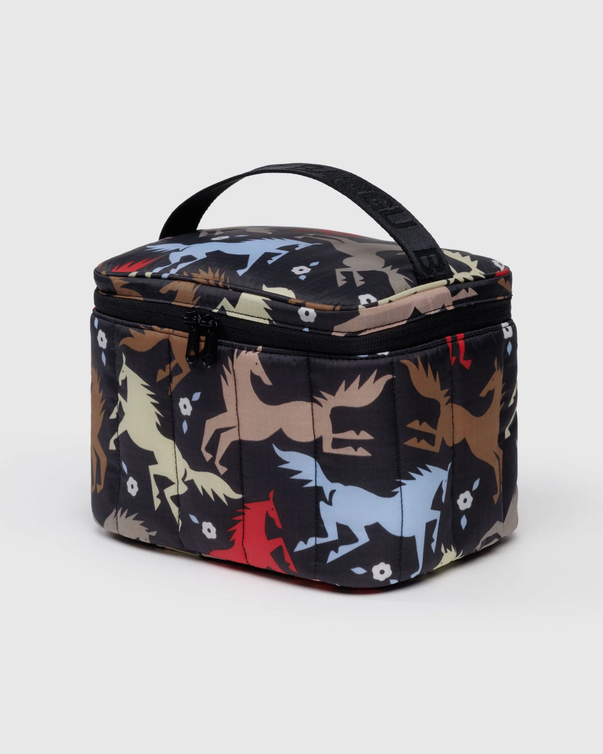 Puffy Lunch Bag - Horse Cut Outs