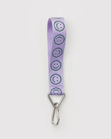 Logo Keychain - Lilac Happy