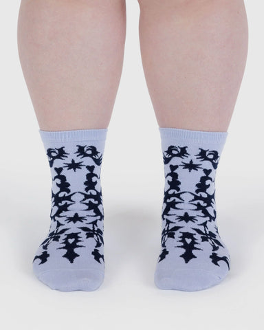 Crew Sock - Western Cut Outs