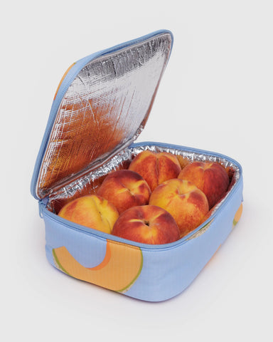 Lunch Box - Cantaloupe Blue
