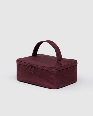 Small Cosmetic Case - Mahogany