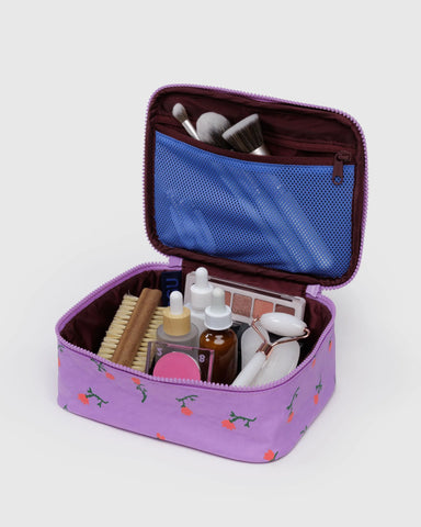 Small Cosmetic Case - Painted Wildflower