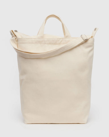 Zip Duck Bag - Natural Canvas