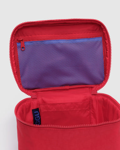 Large Cosmetic Case - Candy Apple