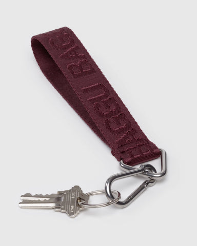Logo Keychain - Mahogany